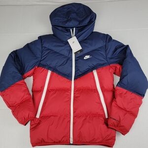 Nike Sportswear Storm-FIT Windrunner Jacket Red/Blue DD6795 410 Men's Sz XS New